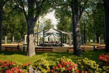 mestsky park povodny navrh