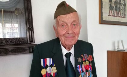 Vojnový veterán Vladimír Strmeň