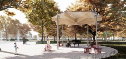 Víťazný projekt z krajinársko-architektonickej súťaže návrhov 2023