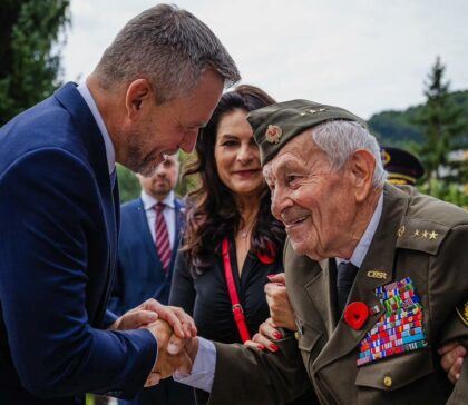 Peter Pellegrini s Vladimírom Strmeňom