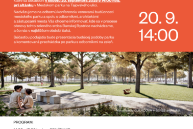 mestsky park plagat