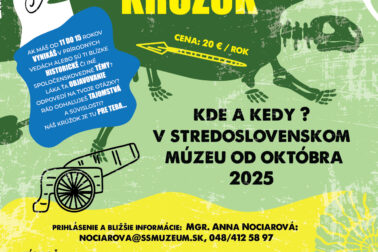 plagat Muzejny kruzok SSM 2025