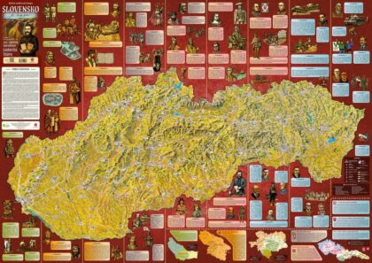 Slovensko v čase maľovaná mapa