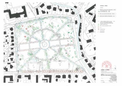 Situácia navrhovaných výrubov 1. a 2. etapa