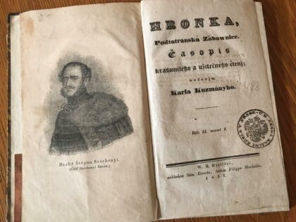 Literárny časopis Hronka