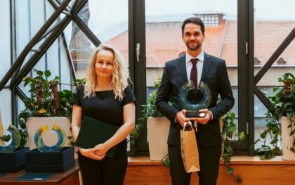 Petra Pelachová a Ondrej Lunter