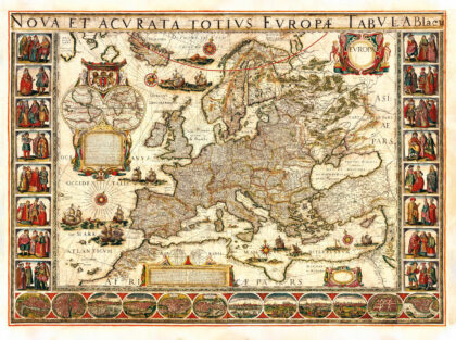 Blaeuova mapa Európy
