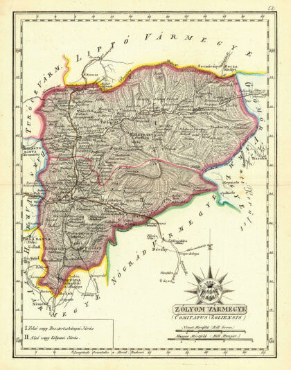 Gorogova mapa Zvolenskej stolice