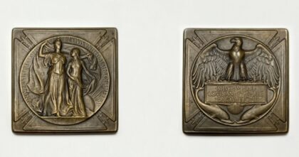 Medaila z výstavy v St. Blues 1904