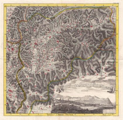 Mikovíniho mapa Zvolenskej stolice