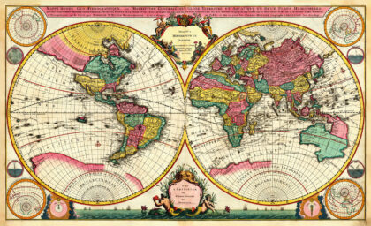 Mortierova mapa sveta