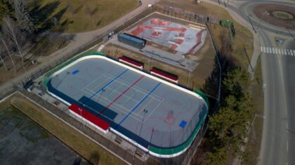 Nové hokejbalové ihrisko na Tajovského