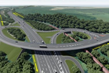 vizual - mimourovnova krizovatka salkova