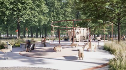 Vizualizácia detského ihriska