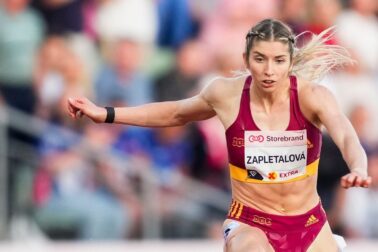 Emma Zapletalova v Norsku na DL