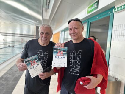 Jozef Ivan a Ján Nosko s diplomami