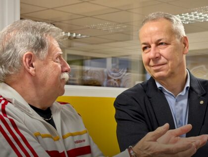 Zľava Milan Pápay a Ján Nosko