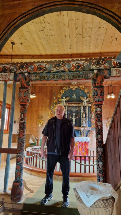 Ludvik Nábělek v kostolíku