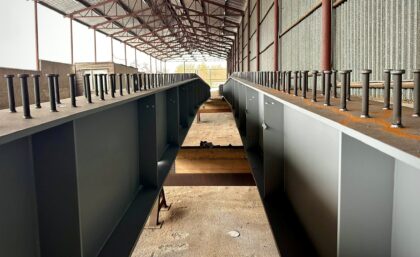 Oceľové mostné nosníky