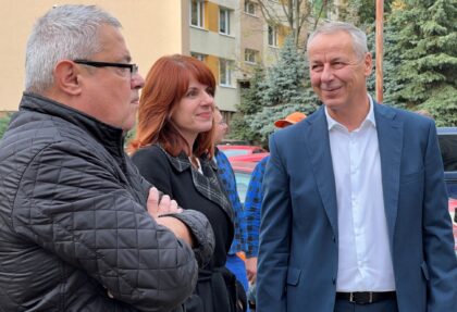Zľava Peter Suchý, Marianna Klobušická a Ján Nosko