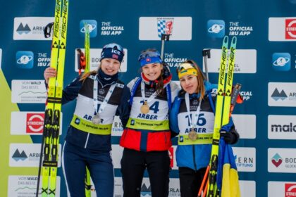 Tri najlepšie biatlonistky