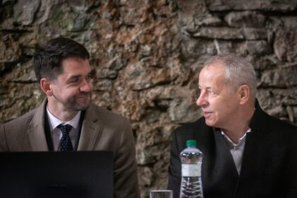 Zľava Ondrej Lunter a Ján Nosko