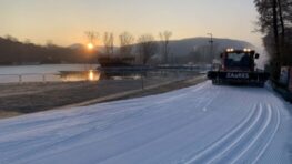 Vrcholia prípravy podujatia Bežky 24 v Areáli zimných športov na plážovom kúpalisku