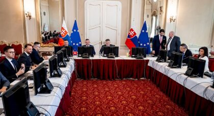 Zasadnutie vlády SR