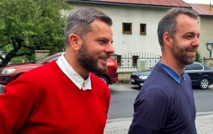 Zľava Patrik Trnka a Roman Miškár