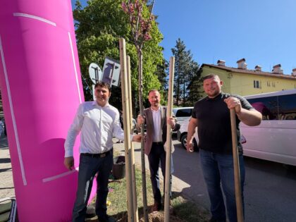 Zľava Vladimír Ivan, Jakub Gajdošík a Adrián Kostúr