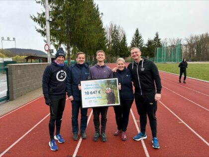 Zľava Martin Pupiš, Igor Obšajsník, Marek Kubica, Vanda Prandorfyová a Vladimír Hiadlovský