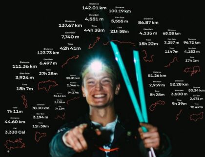 Marek s nabehanými kilometrami