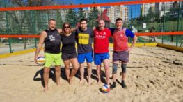 Jediné Beach volejbalové ihrisko v Sásovej na Rudohorskej ulici je pripravené na prevádzku