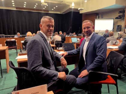 Zľava Igor Kašper a Jakub Gajdošík