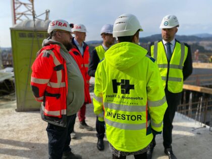 Kamil Šaško vpravo na stavbe banskobystrickej nemocnice