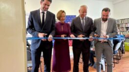 FOTO: BBSK pokračuje v modernizácii knižníc: Obnovená pobočka VKMK v centre mesta ponúka čitateľom kvalitnejší priestor