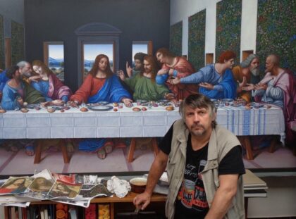 Leonardova Posledná večera Stanislava Lajdu