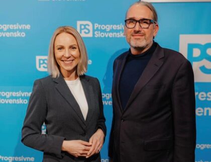 Diana Javorčíková a Martin Hojsík z PS