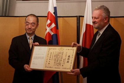 Cena ministra zahraničných vecí Japonska pre Štátnu operu 2018 - Jun Shimmi a Rudolf Hromada