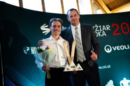 Hektor Kapustík s prezidentom ZSL Martinom Paškom