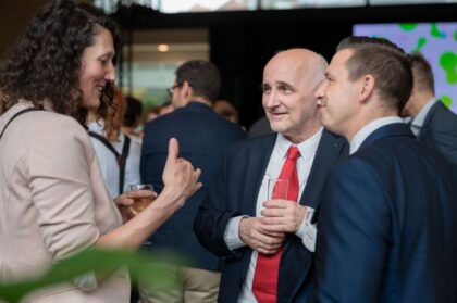 Zľava Eva Mazancová, Milan Hagovský a Martin Majling