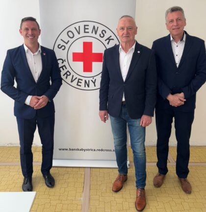 Zľava Martin Majling, Ján Mačkin a Martin Caudt