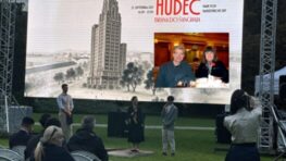 Banskú Bystricu navštívil vnuk významného architekta Ladislava Eduarda Hudeca