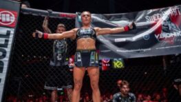 FOTO: Na turnaji OKTAGON 89 zažiarila hviezda slovenského MMA Veronika Smolková