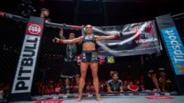 FOTO: Na turnaji OKTAGON 89 zažiarila hviezda slovenského MMA Veronika Smolková