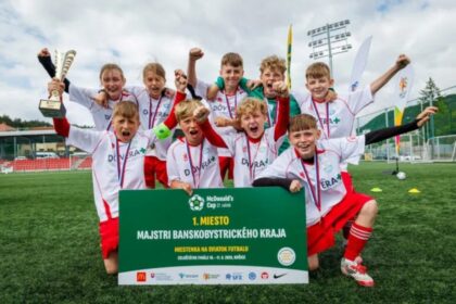 Futbalový tím ZŠ SNP Banská Bystrica
