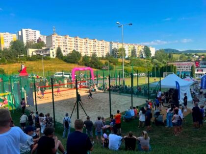 Beachvolejbalové ihrisko na Rudohorskej