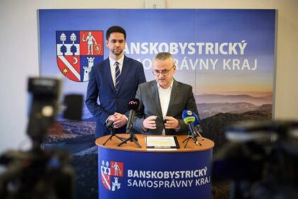 Radoslav Vavruš s predsedom BBSK Ondrejom Lunterom