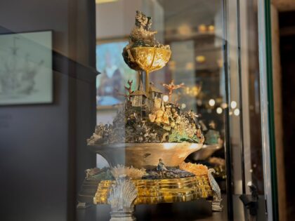 Z výstavy Červené zlato – zrodené z vody a ohňa v zážitkovej expozícii THURZO – FUGGER