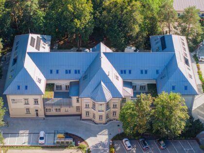 Zrekonštruovaná budova II. Psychiatrickej kliniky SZU